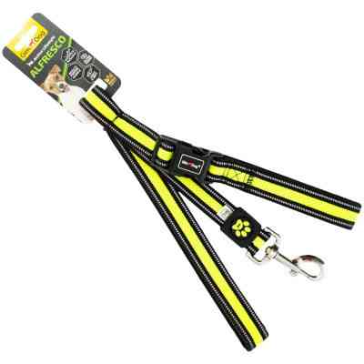 Повідець для собак GimDog Alfresco 2.0х120 см неопрен/фліс (жовтий) (8009632059532) Вінниця