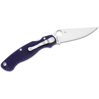 Нож Spyderco Military 2 S110V Dark Blue G10 (C36GPDBL2) Винница