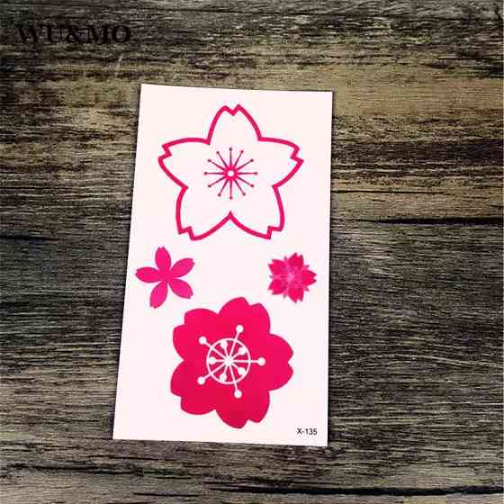 Тимчасове тату "Квіточки" Київ