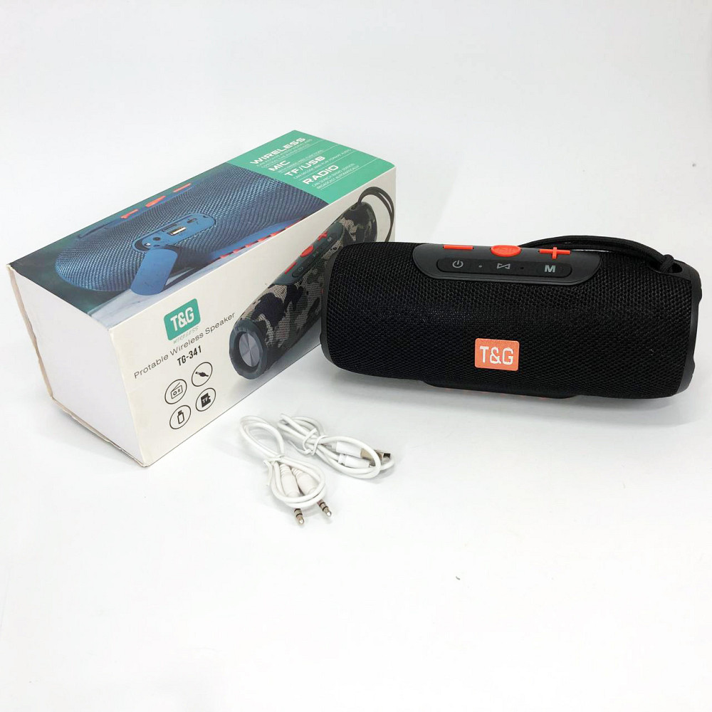 Портативна колонка portable wireless speaker TG341, Bluetooth колонка з хорошим звуком GS-60 Львів - фото 5