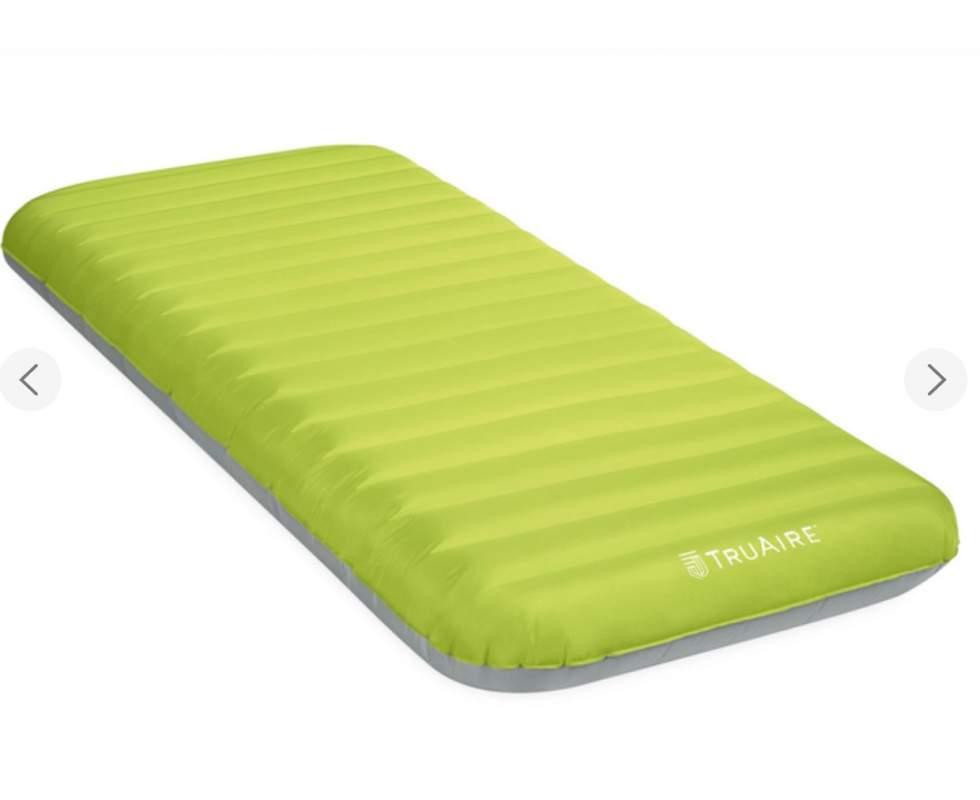 Матрац надувний одномісний велюровий Intex з електронасосом USB та сумкою 76x191x17 см Зелений (64097) Чернігів - фото 6