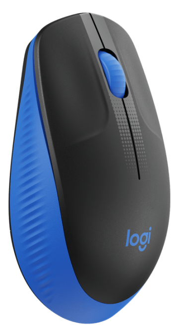 Миша Logitech M190 Full-size Wireless Blue (6617019) Київ - фото 2