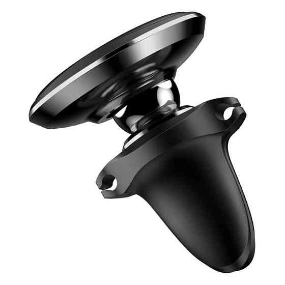 Магнітний автотримач для телефону Baseus Magnetic Air Vent Car Mount SUGX-A01 (Чорний) Миколаїв