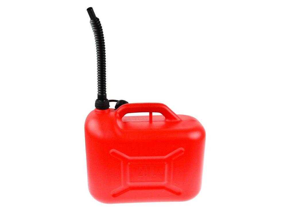 Каністра GEKO для паливо-мастильних матеріалів пластикова червона 20 літрів Киев - изображение 2