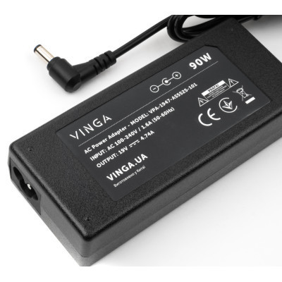 Блок живлення до ноутбуку Vinga ASUS 90W 19V 4.74A 5.5*2.5 (VPA-1947-AS5525-101) Вінниця - фото 3