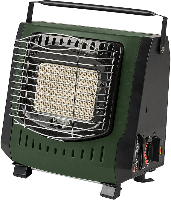 Портативний газовий обігрівач Highlander Compact Gas Heater Green (GAS056-GN) Київ - фото 1