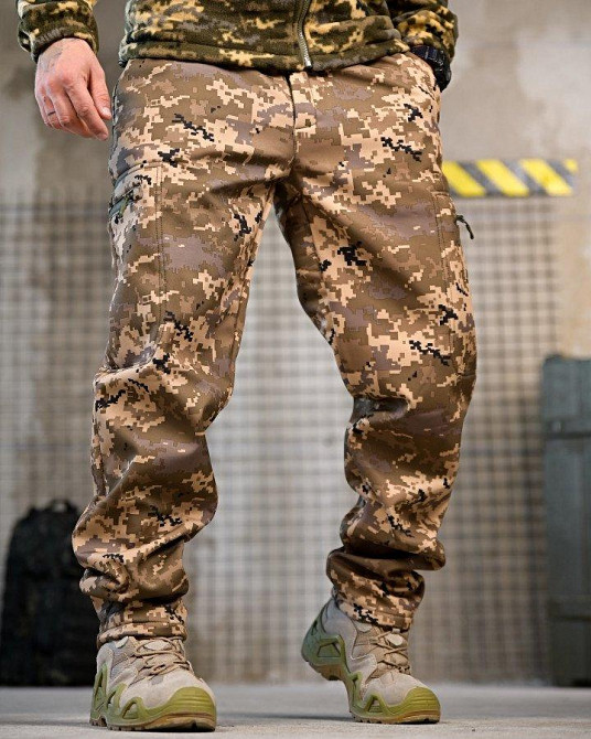 Тактичні штани софтшел REGION піксель ВТ7619 Одеса - фото 3