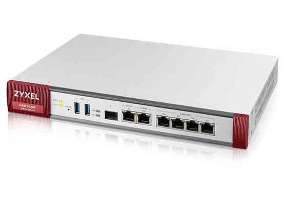 Міжмережевий екран ZYXEL ZyWALL USG FLEX 200 (USGFLEX200-EU0101F) Grey/Red Харьков