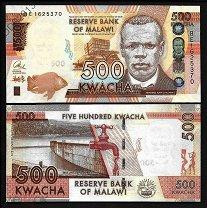 Малави 500 квача 2014г UNC Р-66a Полтава - изображение 1