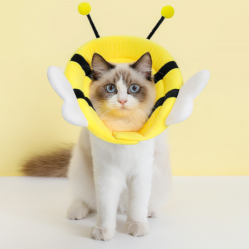 Мягкий воротник-подушка для кошек DT-613 послеоперационный защитный от вылизывания S Little Bee Киев - изображение 5