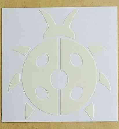 Наклейка люминесцентная 