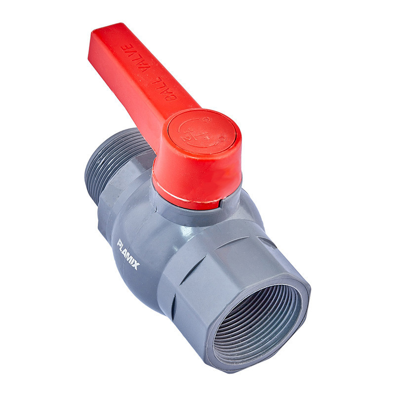 Кран кульовий Plamix PVM-1 1/2" FM PVC (PM0623) Київ - фото 2