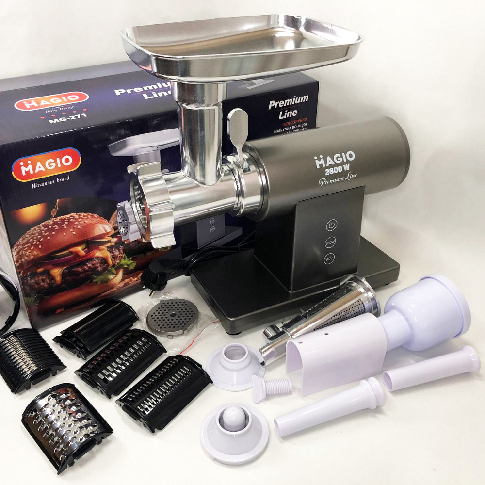 М'ясорубка з теркою для дерунів, М'ясорубка з легким чищенням 'для сосисок US-97 Львів - фото 5