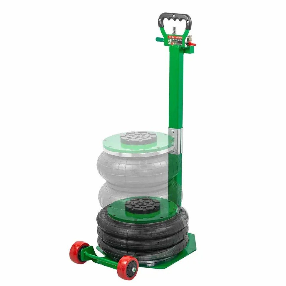 Домкрат пневматичний 5т (135-400мм; 3 подушки; Ø300мм) Rockforce RF-TRA1813 Одеса - фото 1