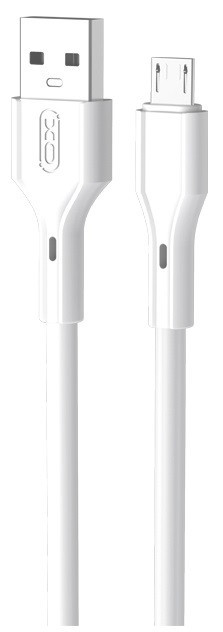 Кабель XO NB230 Rock Series USB-A to Micro - 1m White (6976057) Киев - изображение 1