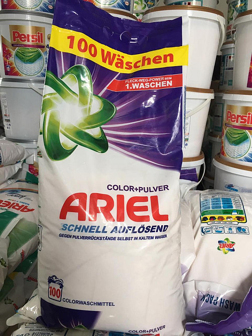 Новинка 🧺 Ariel Color+Pulver 100 прань 10 кг Київ - фото 2