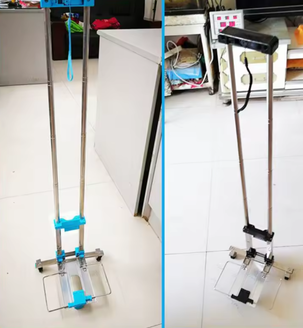 Складная тележка для покупок из нержавеющей стали, легкая и компактная, с ремнём-стяжкой для переноски Одесса - изображение 3