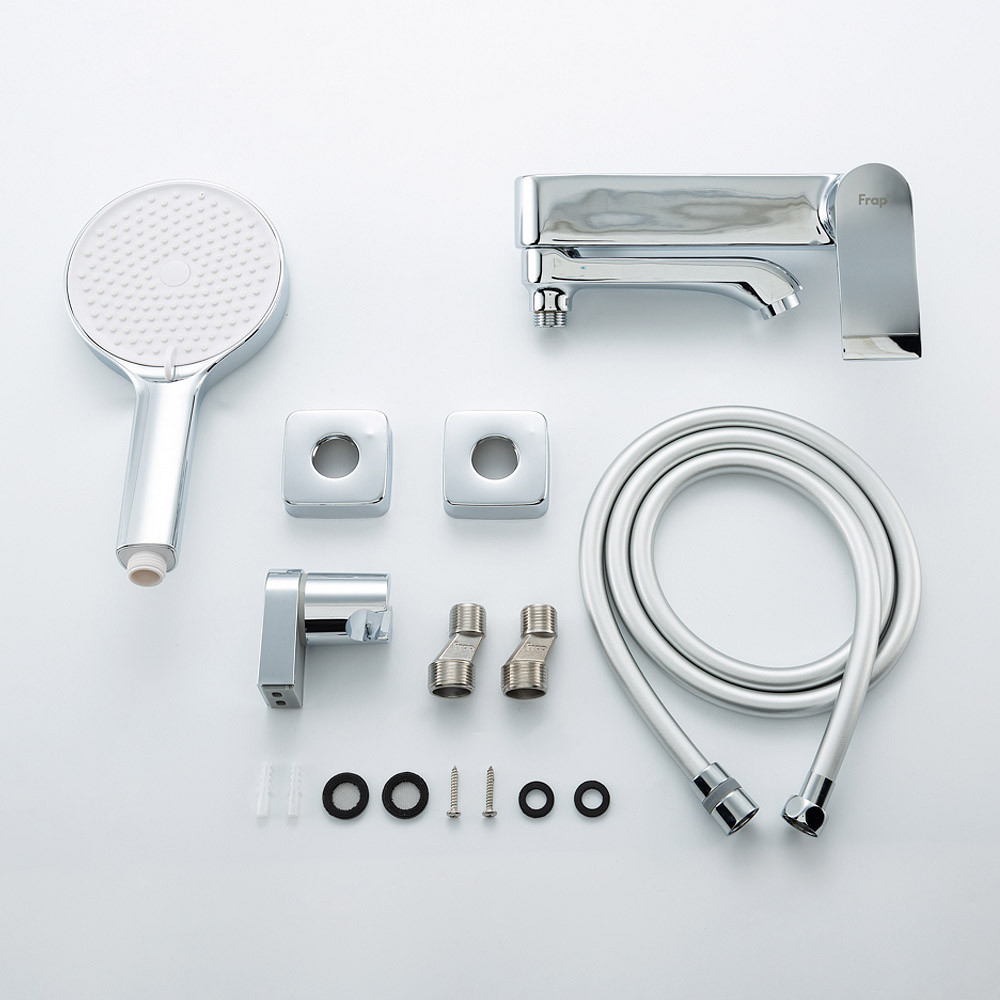Змішувач для ванни FRAP F3275 з душовим гарнітуром, хром Київ - фото 2