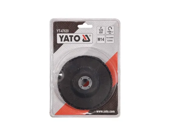 Диск зачисний по металу для КШМ нетканий YATO YT-47820, 125 мм, М14 Коломия