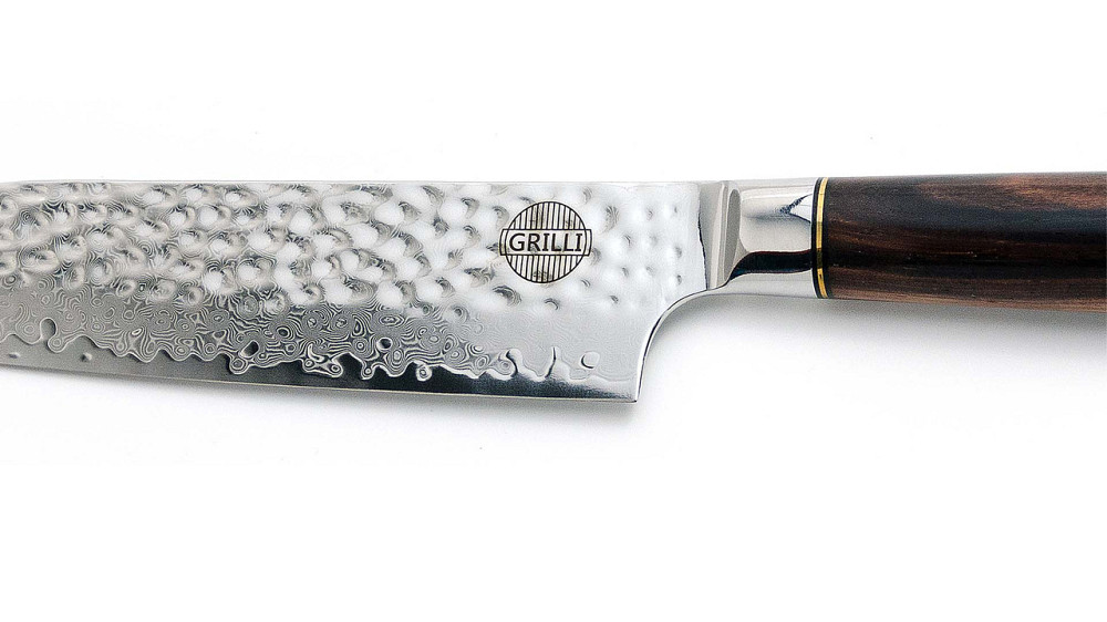 Професійний ніж із дамаської сталі Santoku 18 см GRILLI 88871 Код: 012180 Рівне - фото 13