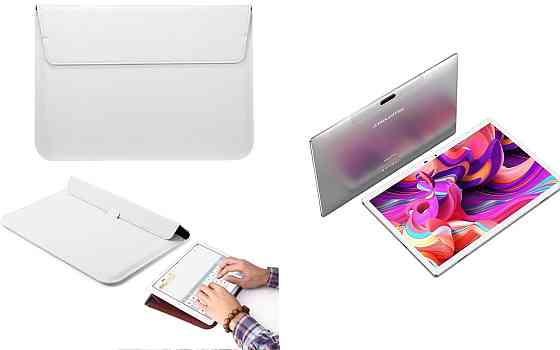 Чехол-конверт VitoCase для Teclast M30, M30 Pro, с функцией подставки для планшета Белый Киев