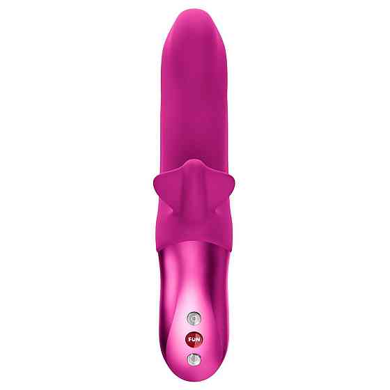 Пульсатор с вибрацией клиторального отростка Fun Factory Bi Stronic Fusion Magenta (мятая упаковка!!!) Sex Aura Киев