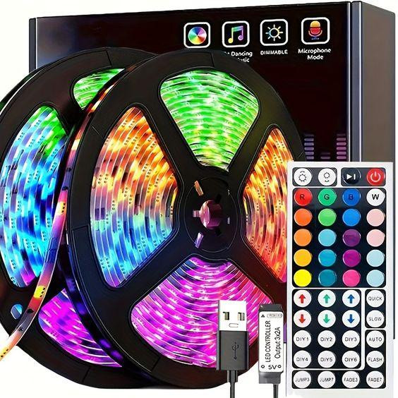 Стрічка SMD 3528 5м RGB 5м Комплект Одеса - фото 5