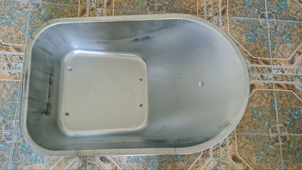 Корыто для тачки Garden joys Оцинкованное 90л Корыто для садовой тележки Корыто для строительной тачки Белая Церковь - изображение 2