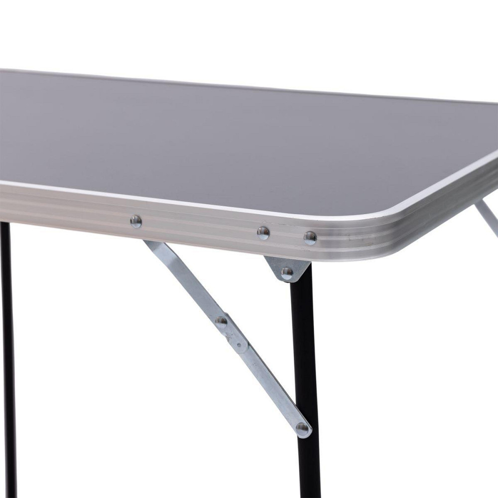 Стіл для пікніка розкладний 80×60×5.5 (см) Чорний Lugi JY-8060B Київ - фото 6