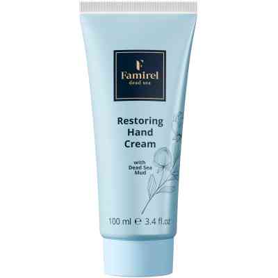 Крем для рук Famirel Restoring Hand Cream Відновлювальний з гряззю Мертвого моря 100 мл (7290114085212) Вінниця