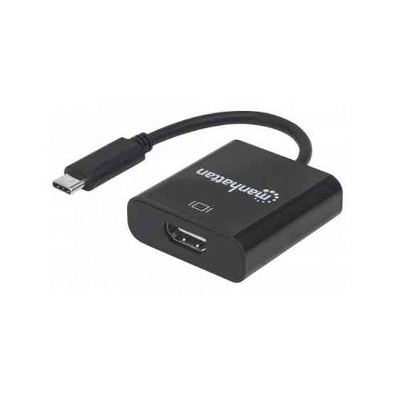 Перехідник USB3.1 Type-C --> HDMI (F), Manhattan (151788) Київ