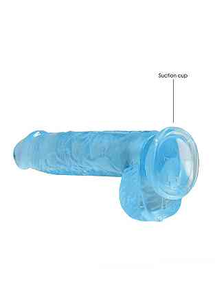 Фалоімітатор - Realrock Dildo 6" Blue Sex Aura Київ