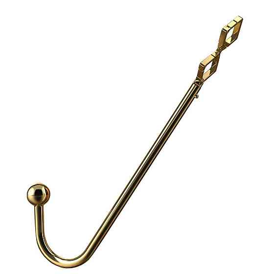 Анальний гак LOCKINK Golden Adjustable Anal Hook Set Sex Aura Київ