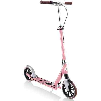 Самокат Globber NL205 Deluxe з ручним гальмом Пастельно-рожевий (685-210) Вінниця