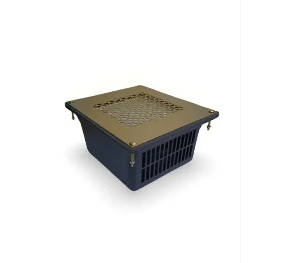 Вытяжка врезная для маникюра SV 500 с Нера фильтром профессиональная (решетка нержавеющая золото) Киев