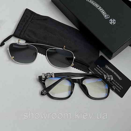 Чоловічі сонцезахисні окуляри Chrome Hearts Pump Me LUX Київ