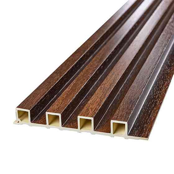 Рейка декоративна WPC стінова 3000х160х23мм Каштан SW-00001536 Київ