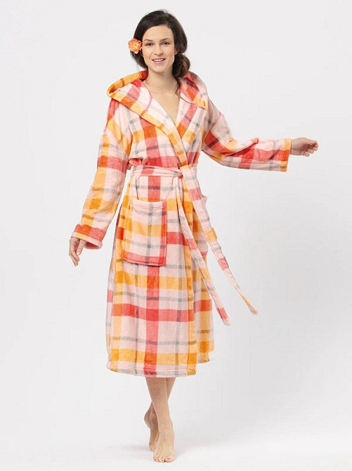 Халат женский с капюшоном Key LGL 421 B24 L/XL Киев - изображение 2