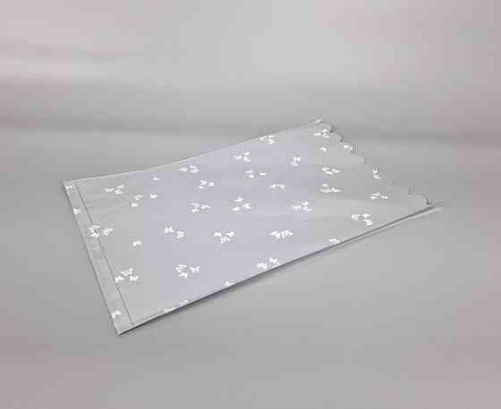 Пакет с рисунком для упаковки подарков   (30*50) №434 (1) фольгированный (ажурный) 