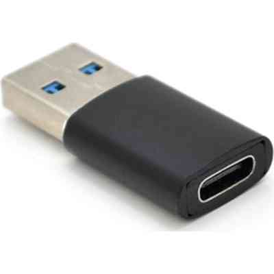 Перехідник USB 3.0 M to USB-C F black VEGGIEG (TC-106) Вінниця