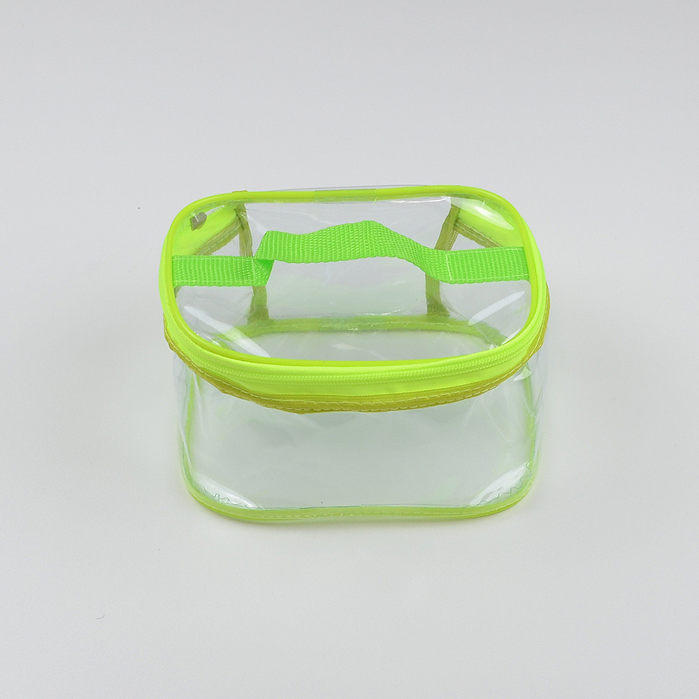 Прозора косметичка М - 17x13x10 см (Яскраво-жовтий) Суми - фото 3