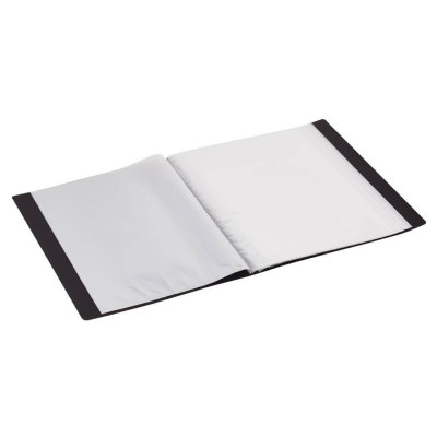 Папка с файлами Economix А4 с 60 файлами, черная (E30606-01) Винница - изображение 2