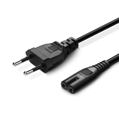 Кабель питания C7 2m black ColorWay (CW-CBP085-BK) Винница - изображение 1