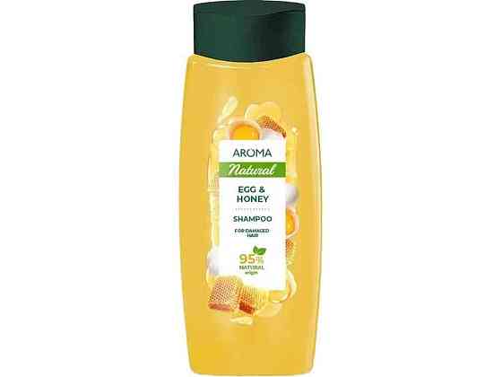 Шампунь 400мл Natural Яйце и мед ТМ AROMA Киев