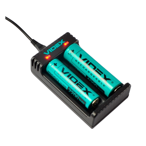 Зарядний пристрій для акумуляторних батарейок VCH-L201 Videx Житомир - фото 5