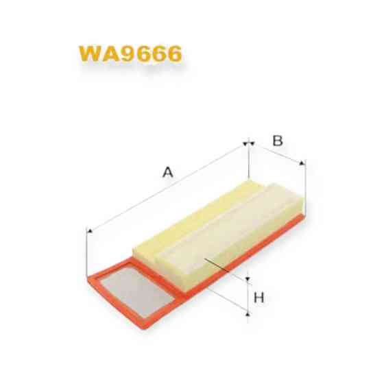 Фильтр Ситроен Nemo, Пежо Beeper 1.3HDI (2008-) воздушный Мукачево