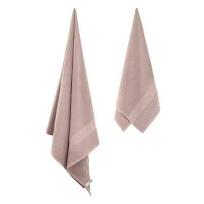 Рушник Ardesto набір махрових Essence 50х90 см, 70х140 см, 2шт, 100% бавовна, бежевий (ART2358BE) Вінниця