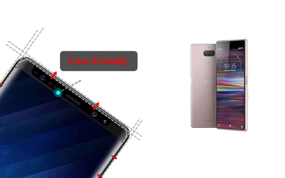 Захисне скло HyperGlass Pro для Sony Xperia 10 I4113, Xperia 10 Plus I4213 – максимальна чутливість та захист Київ - фото 4