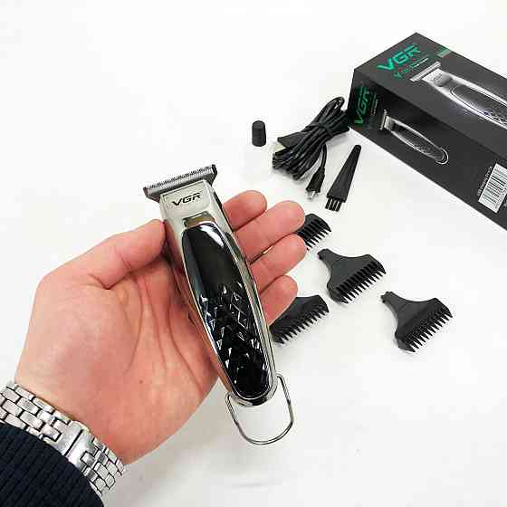 Професійна машинка для стрижки волосся на акумуляторі VGR V-093, Машинка для стрижки волосся і гоління GO-84 Івано-Франківськ