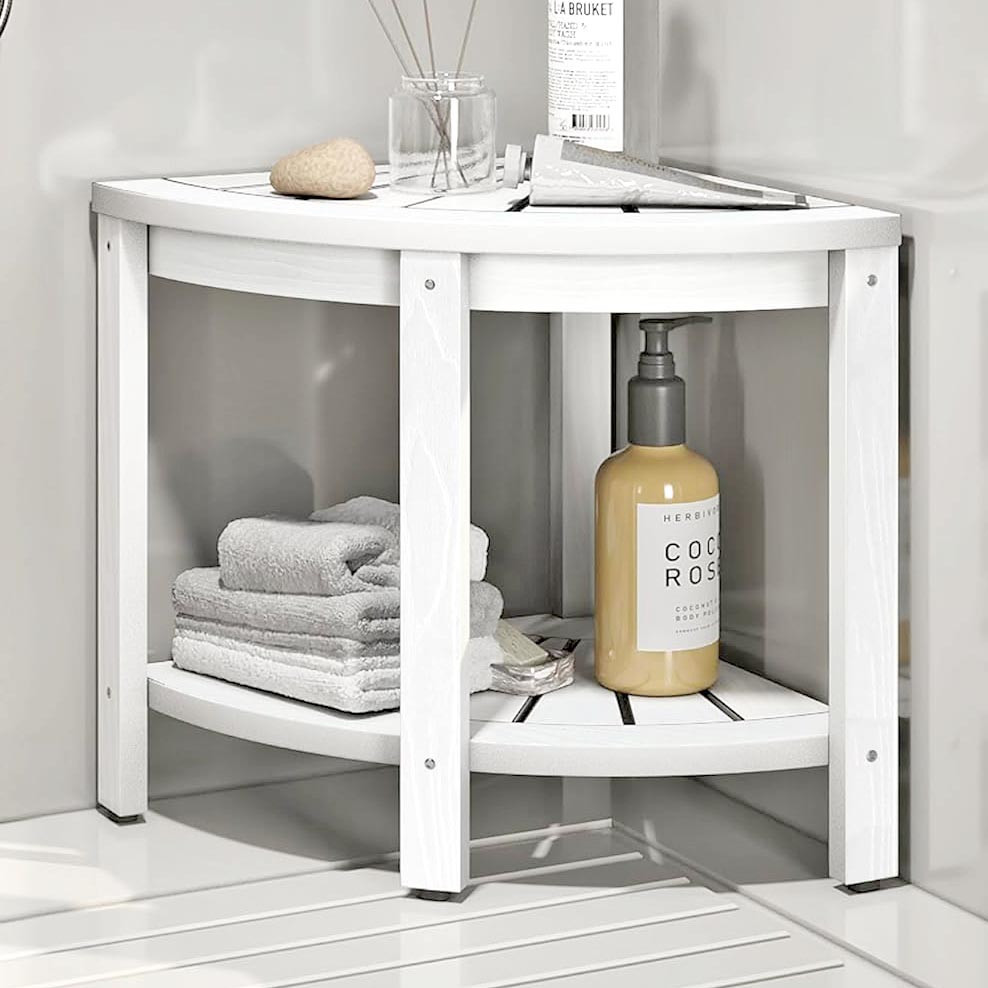 Стелаж кутовий для ванної "Течінар" зефір Миколаїв - фото 1